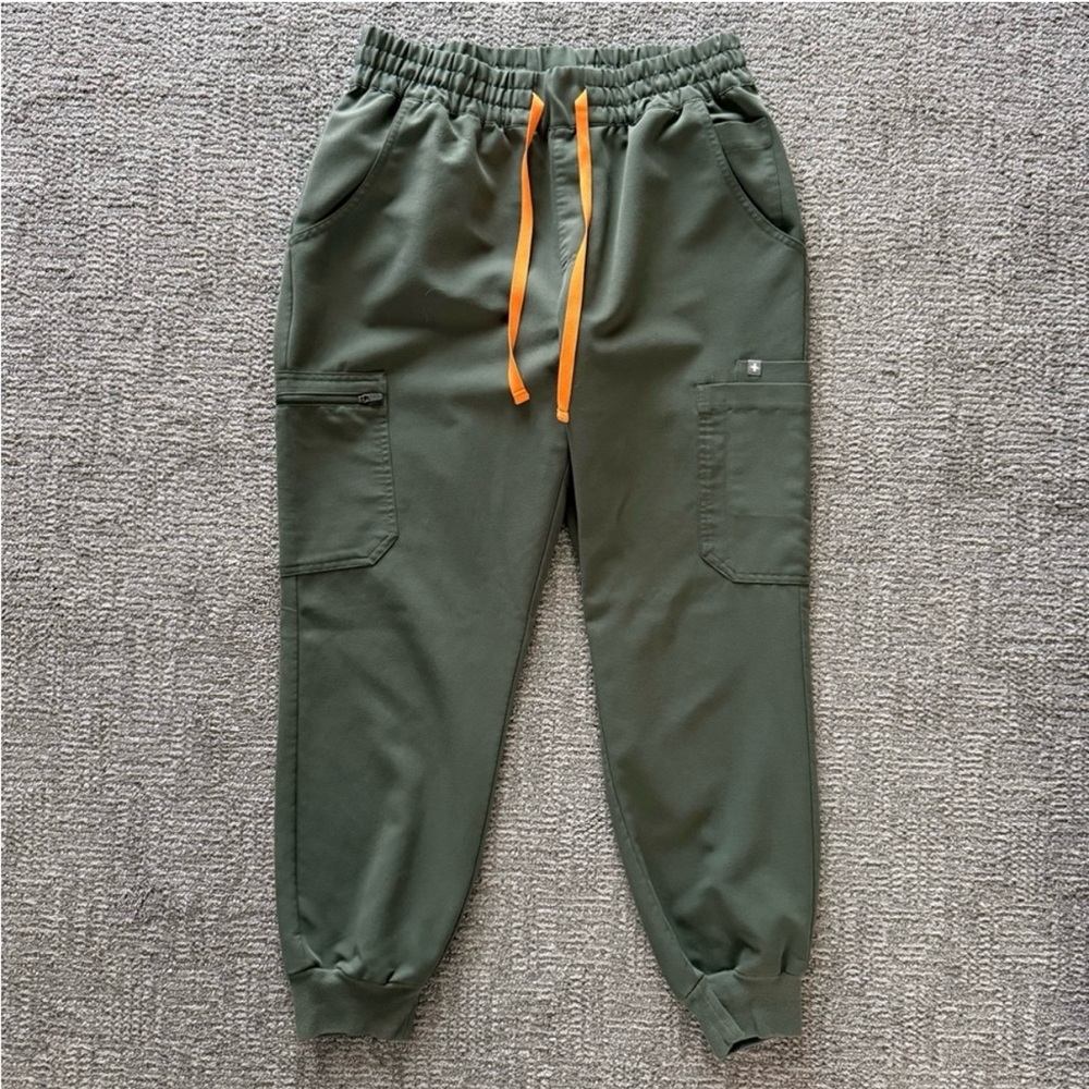 Moss Figs high waisted uman relaxed joggers